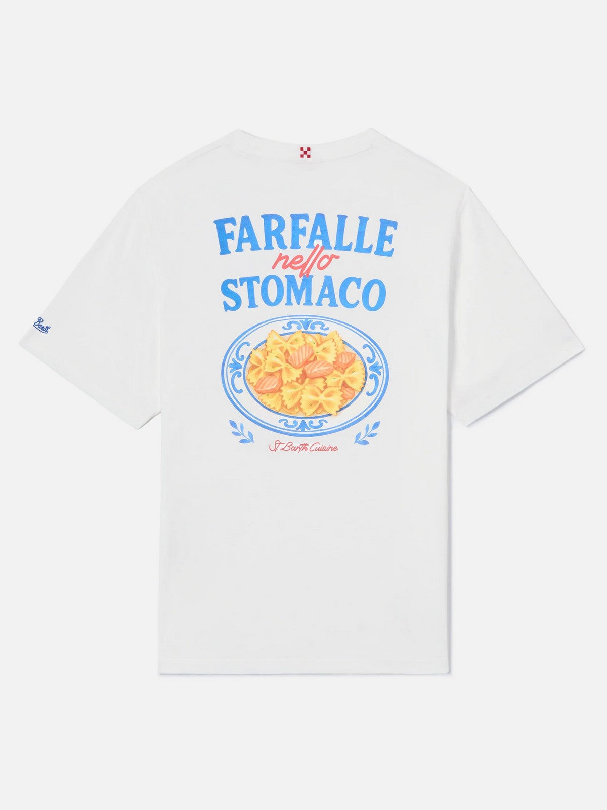 MC2 SAINT BARTH T-shirt Uomo PORTLAND 02006L FARFALLE STOMACO 01N