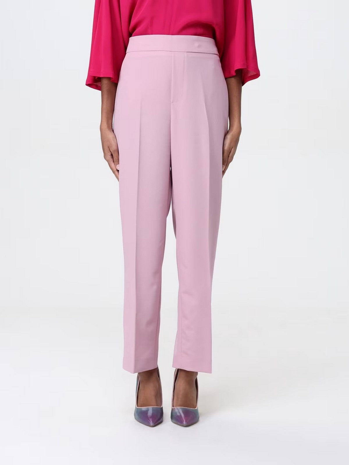 LIU JO WHITE Pantalone Donna WA5287T1811 51906 ROSE gioboutiqueweb