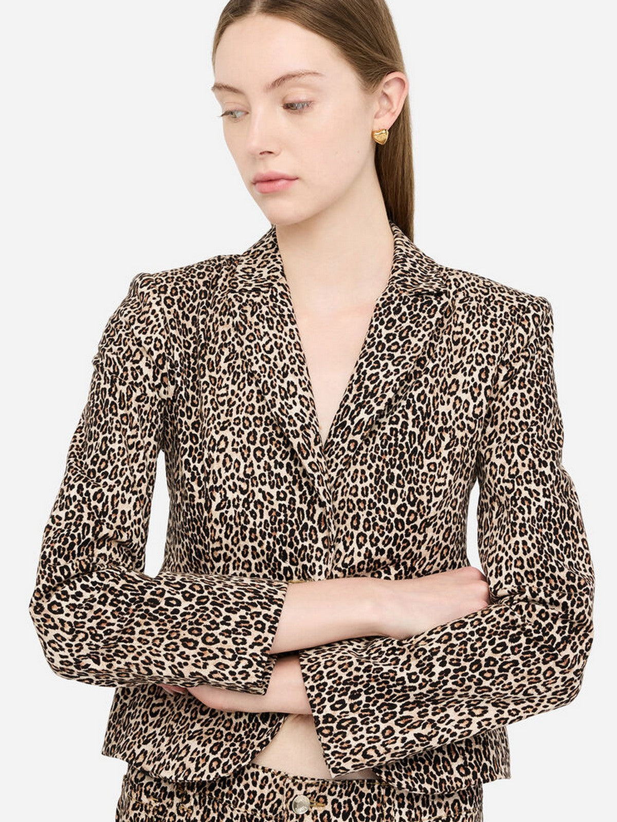 LIU JO BLUE DENIM Giacca Donna UF5194T016A M9766 Micro spotted beige