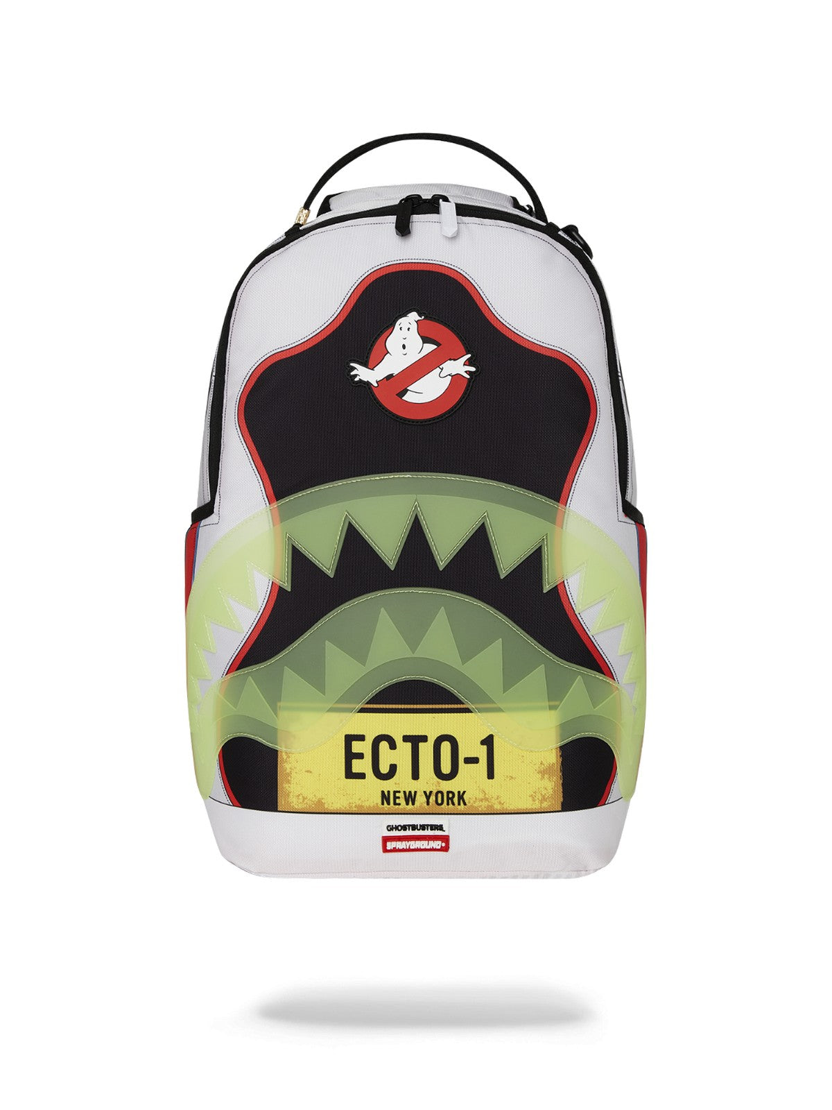 SPRAYGROUND Zaino Uomo GHOSTBUSTERS ECTO-1 SPECIAL OPS DLXR BACKPACK 910B6376NSZ BIANCO gioboutiqueweb