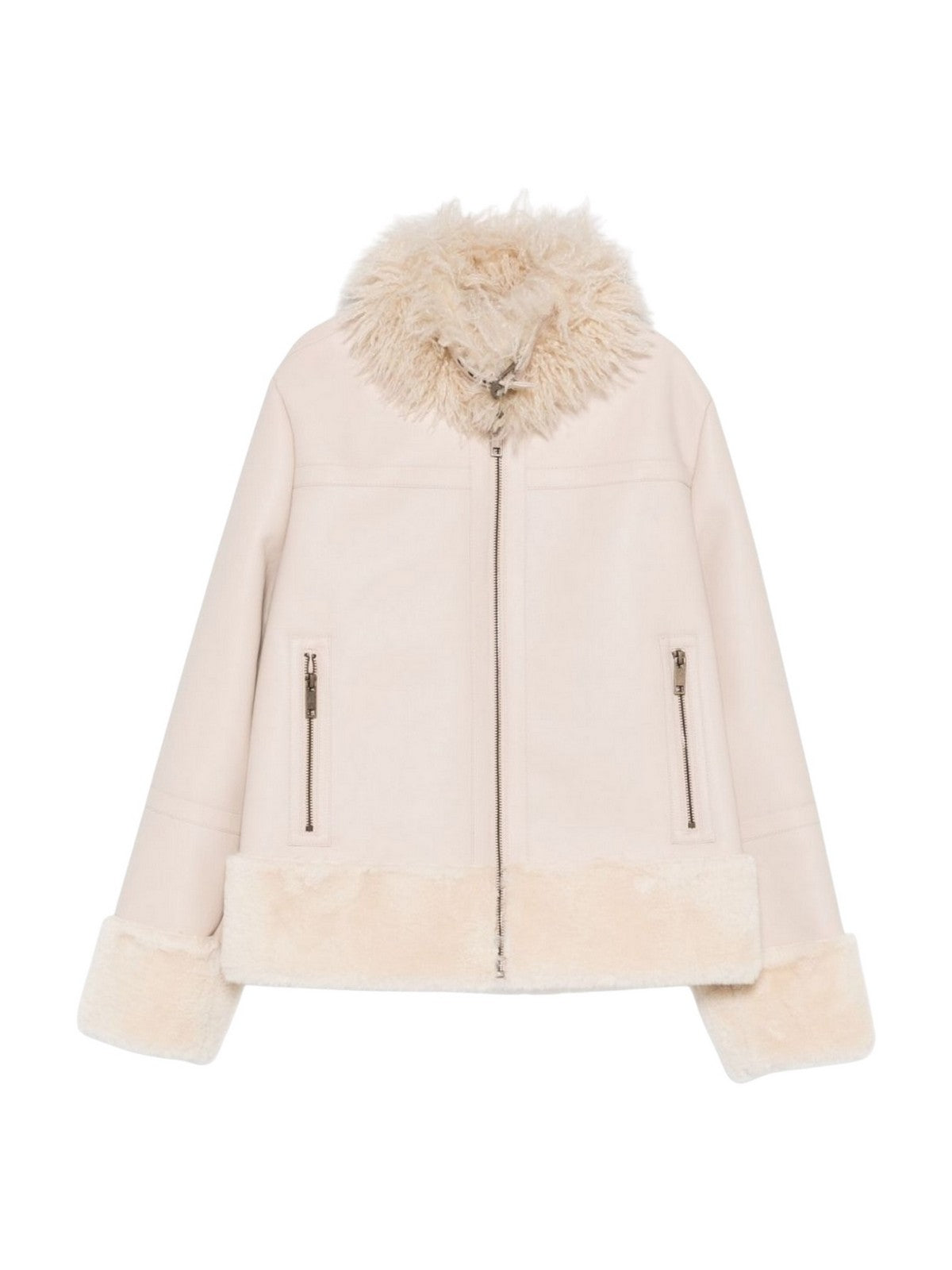 TWINSET Giubbino Donna WARM AND SOFT 252TP2410 07222 PARCHMENT