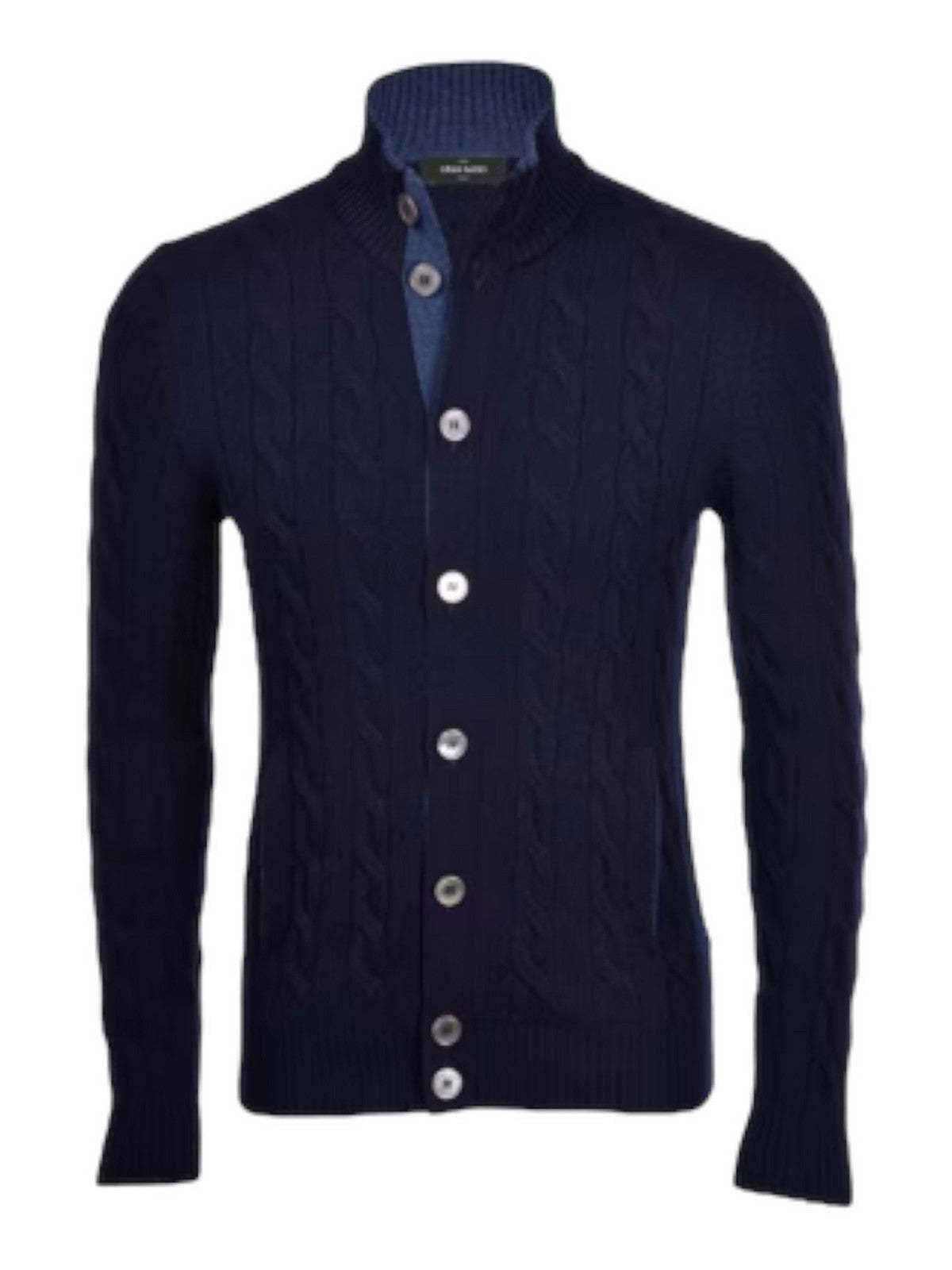 GRAN SASSO Cardigan Uomo 23138/15572 598 Blu gioboutiqueweb