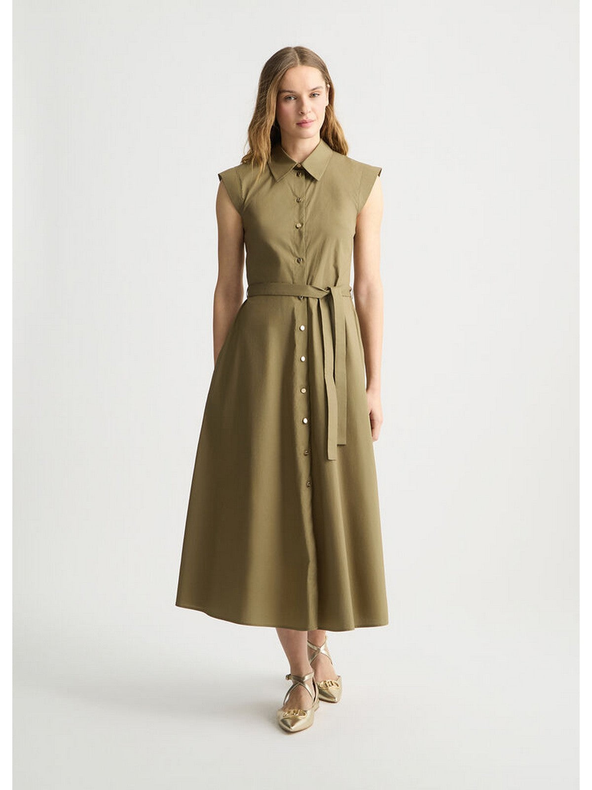 LIU JO WHITE Abito Donna WA5357T4853 X0680 Verde gioboutiqueweb