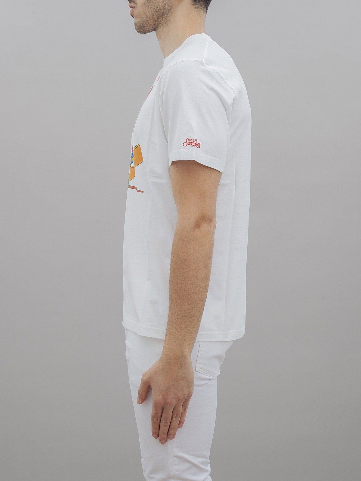 MC2 SAINT BARTH T-Shirt e Polo Uomo TSHIRT MAN 04829F Bianco gioboutiqueweb