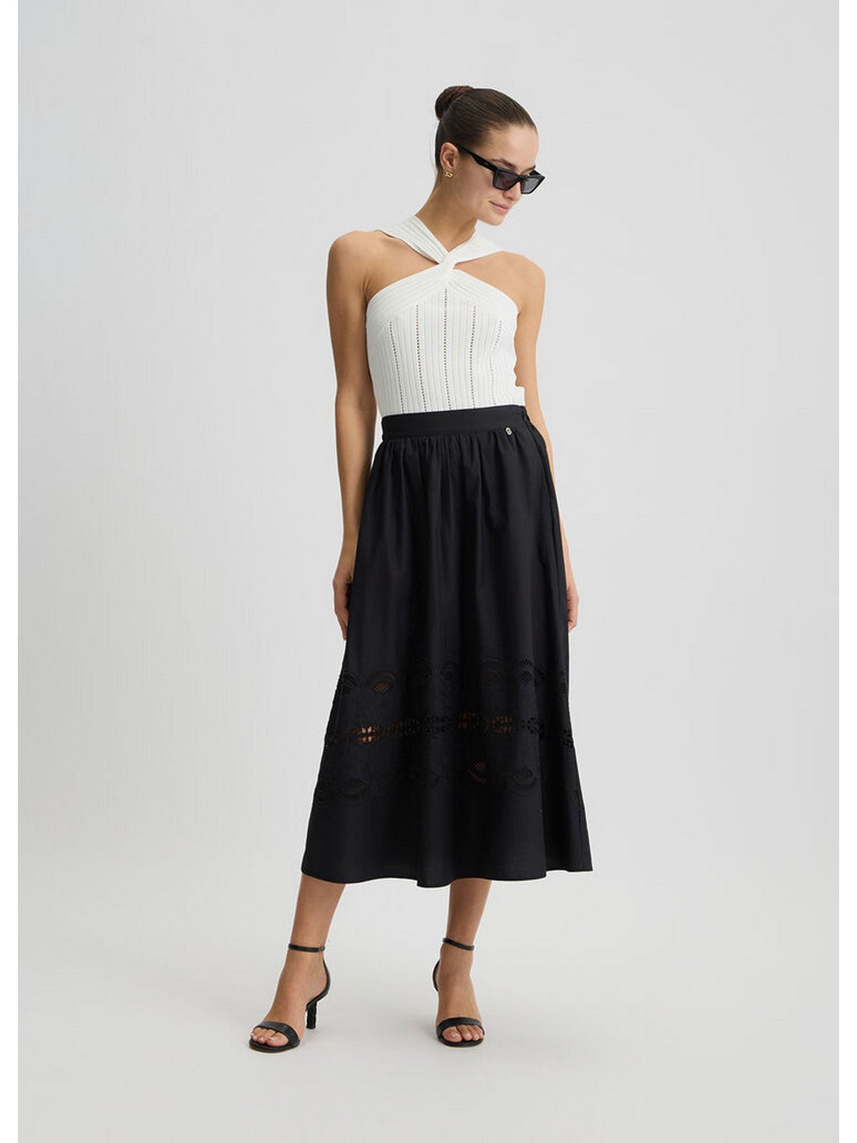 LIU JO WHITE Gonna Donna WA5258T4853 22222 Nero gioboutiqueweb