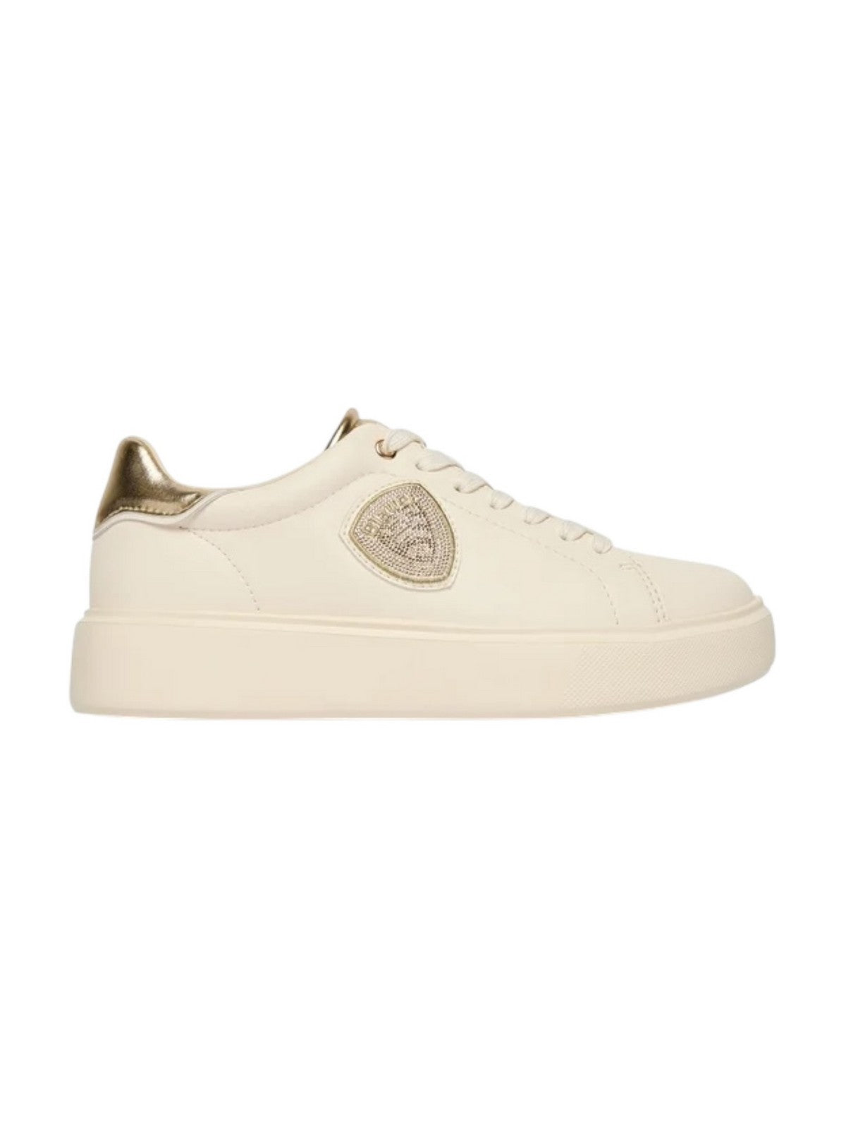 BLAUER Sneaker Donna VENUS01 S6VENUS01/LEM CRE/PLA CREAM/PLATINUM