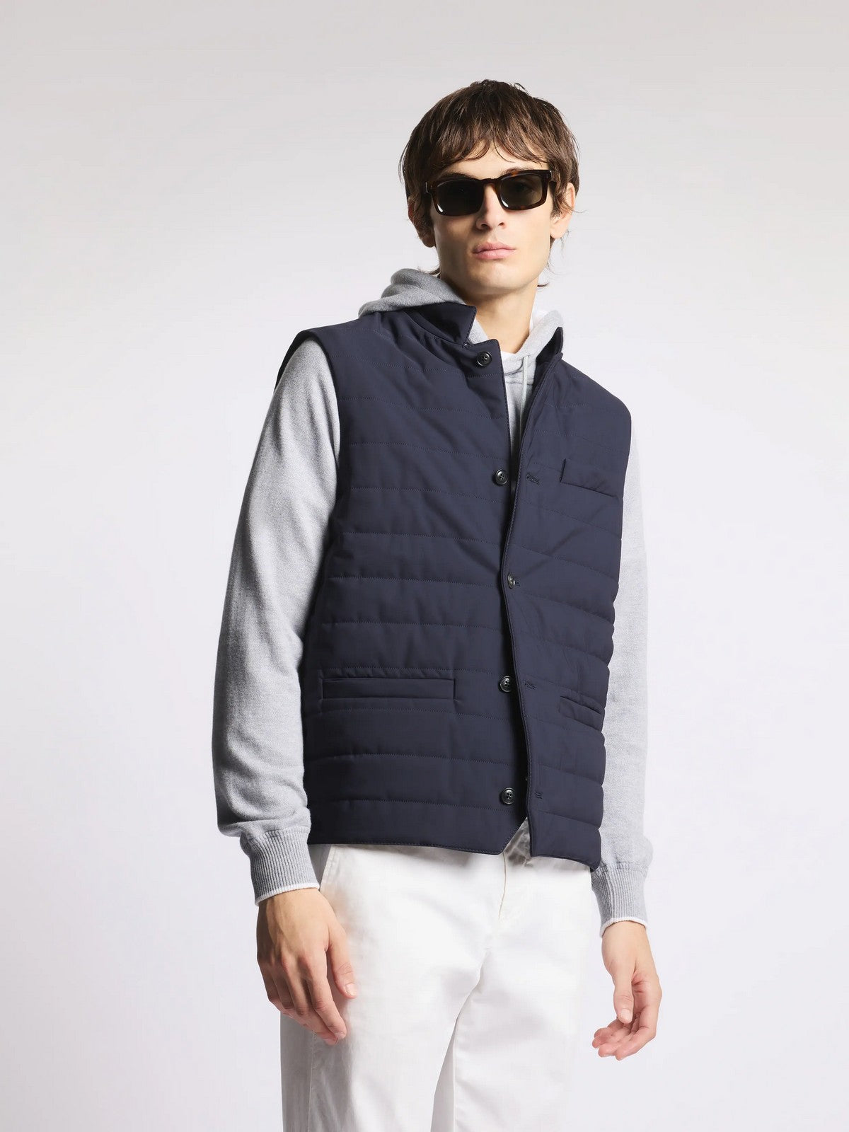 FAY Gilet Uomo NAM2052009SZCJU807 BLU NAVY
