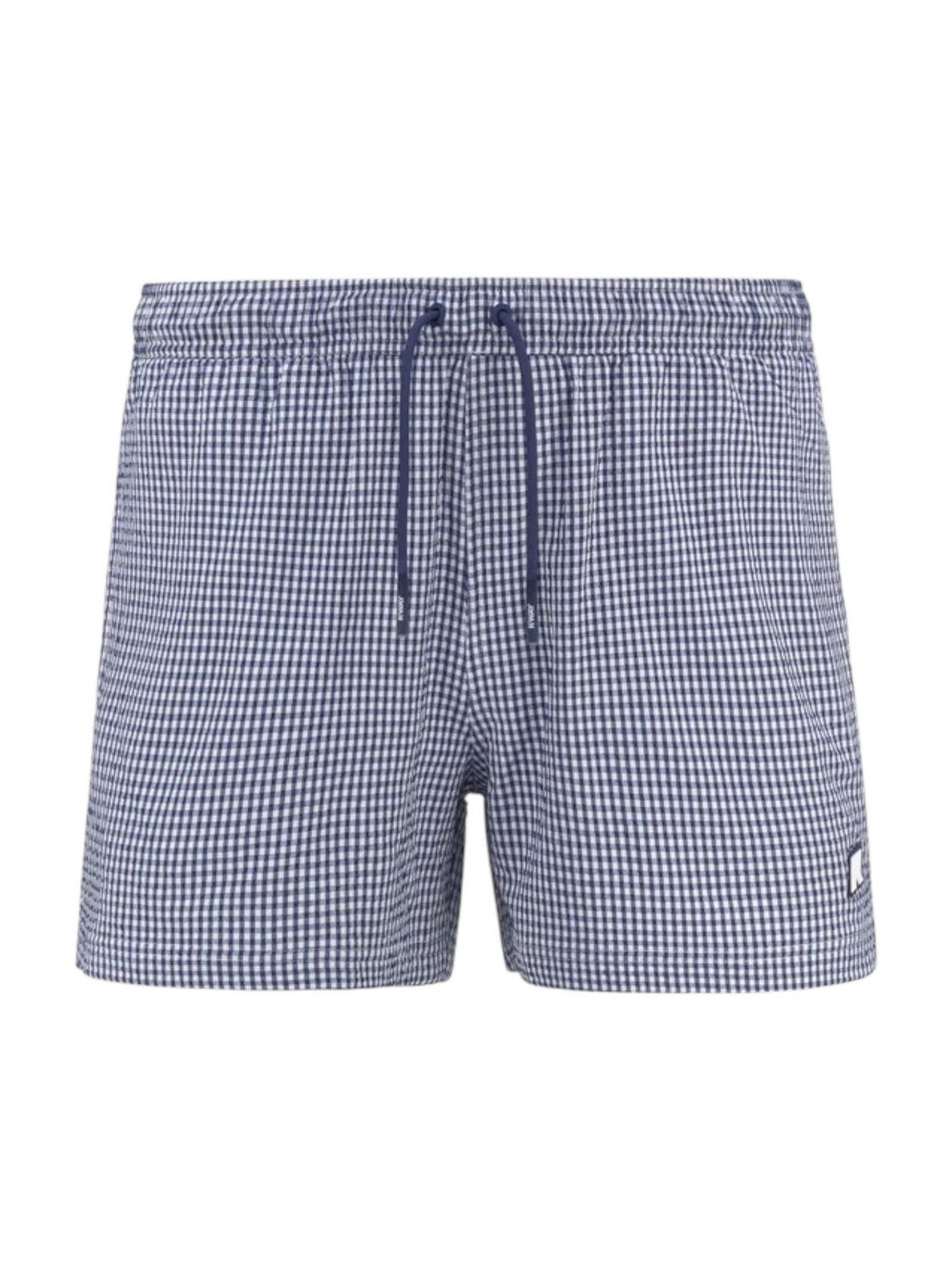 K-WAY Costume da bagno Uomo HAZEL CHECK BEACH K8141LW B0J Bianco gioboutiqueweb