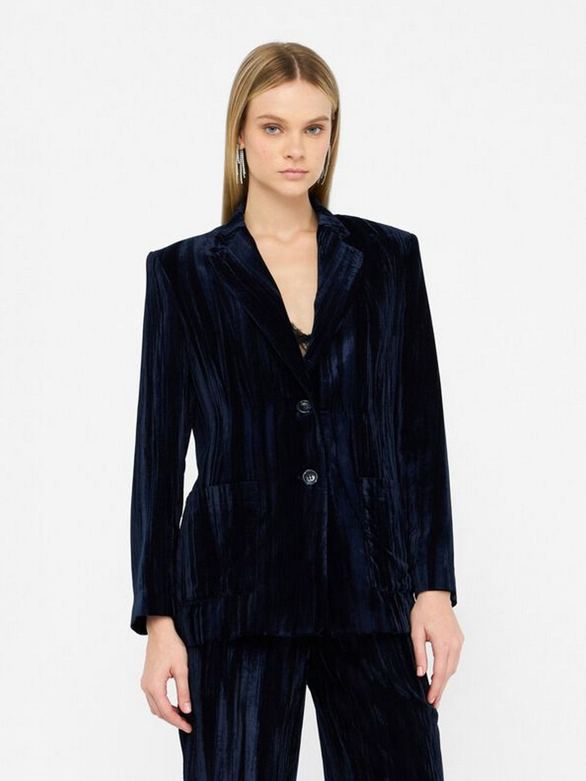 LIU JO BLACK Giacca Donna CF5403T094A 94028 Blu marino