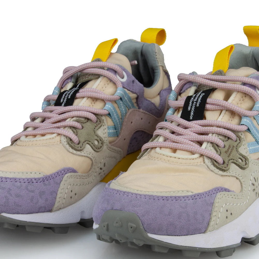 Trampki damskie FLOWER MOUNTAIN YAMANO 3 WOMAN 2017817-63-1M33 LILAC-ŁOSOSIOWO-RÓŻOWY