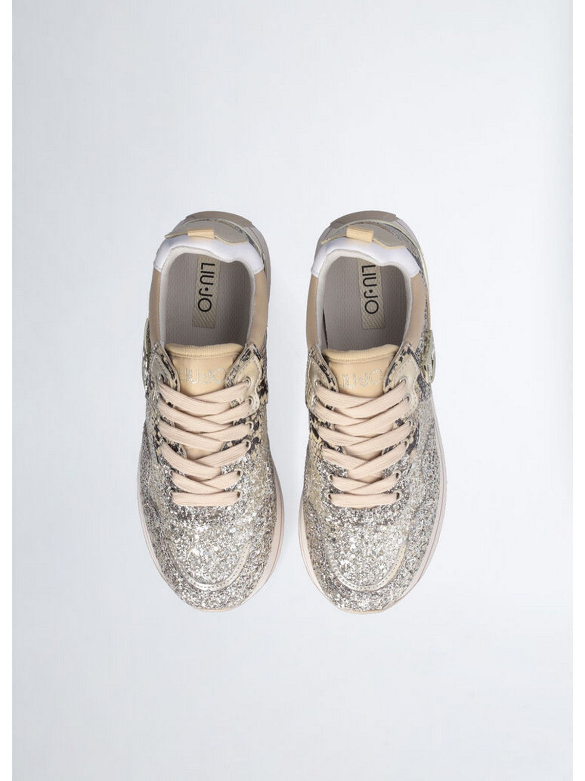 LIU JO Sneaker Donna LIU JO MAXI WONDER 01 BF4001TX007 01127 Beige gioboutiqueweb