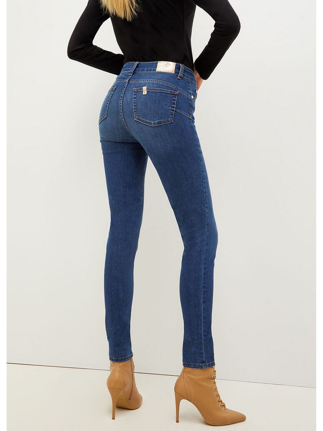 LIU JO BLUE DENIM Jeans Donna UXX037D4186 77539 Blu gioboutiqueweb