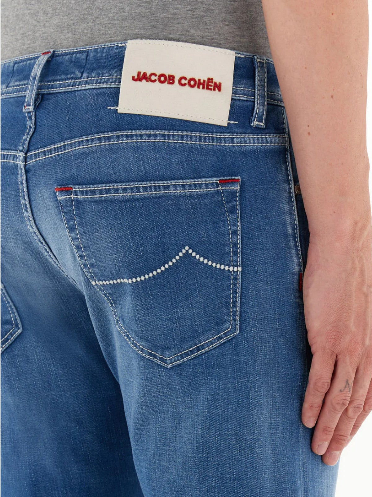 JACOB COHEN Jeans Uomo JUM_QE007 062 S4260 V2 200D Blu gioboutiqueweb