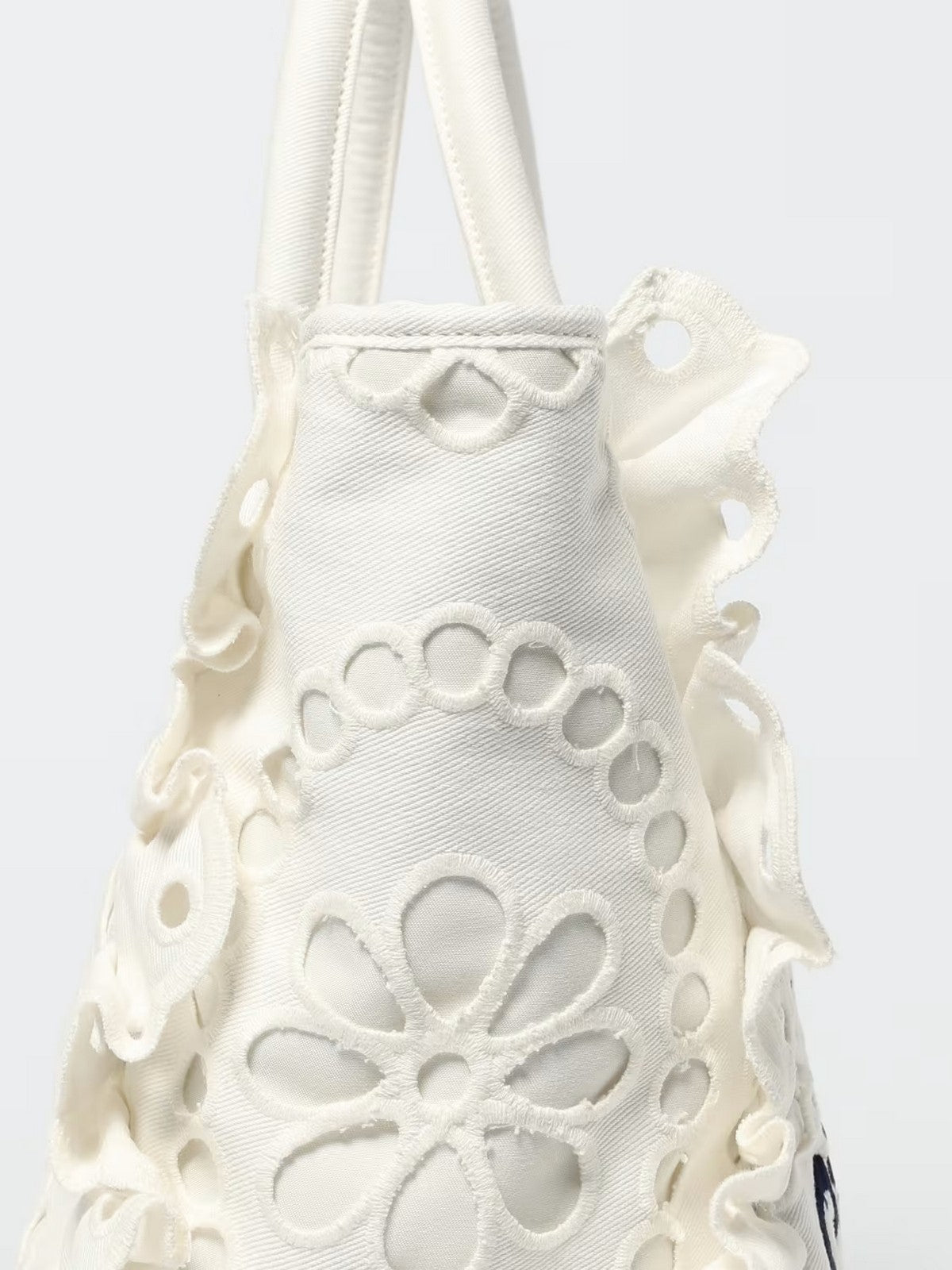 MC2 SAINT BARTH Borsa Donna VANITY VOLANT N 00389L Bianco