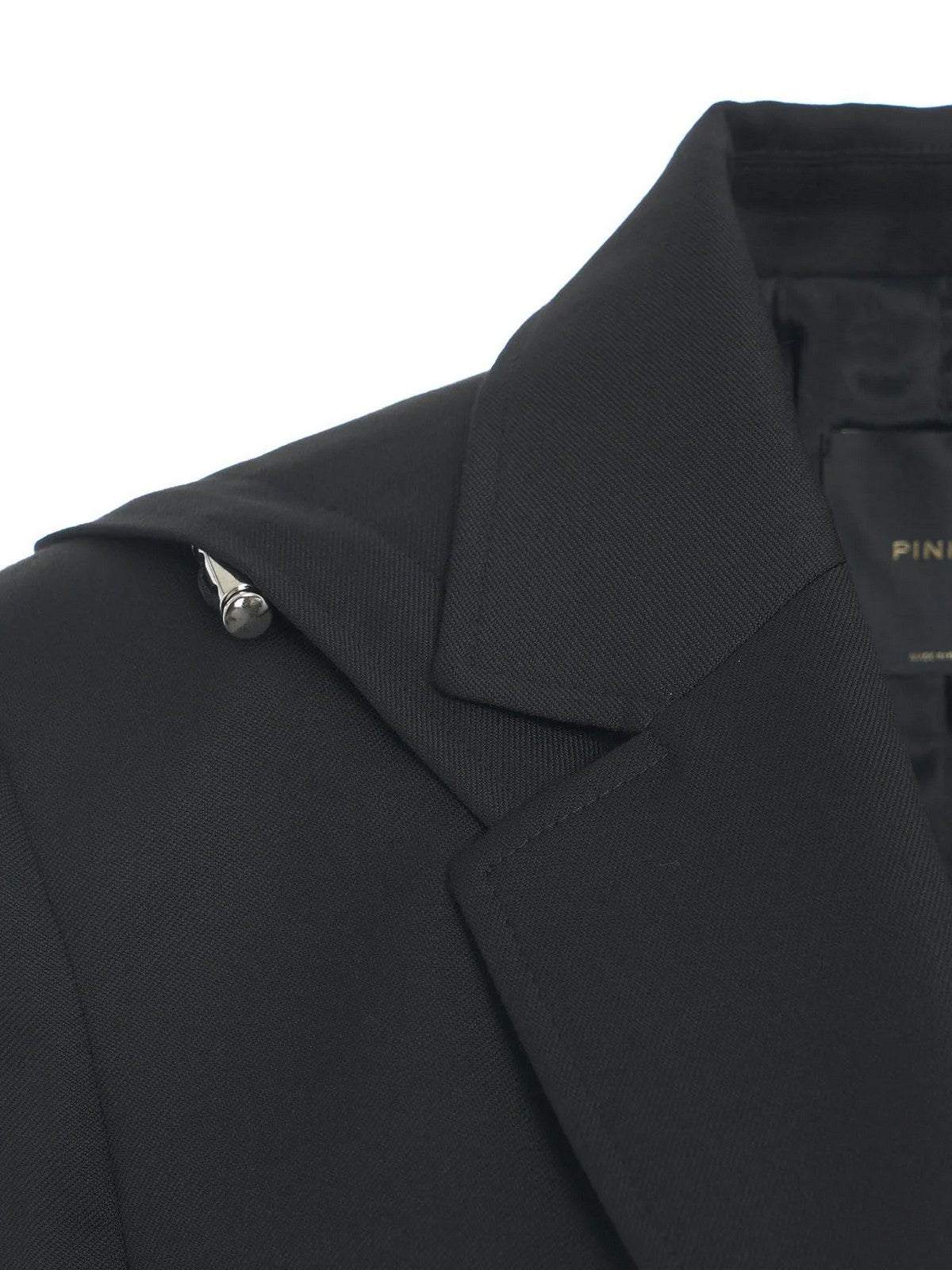 PINKO Giacca Donna Cortez Giacca Flanella 104505-A1B3 Z99 Nero gioboutiqueweb