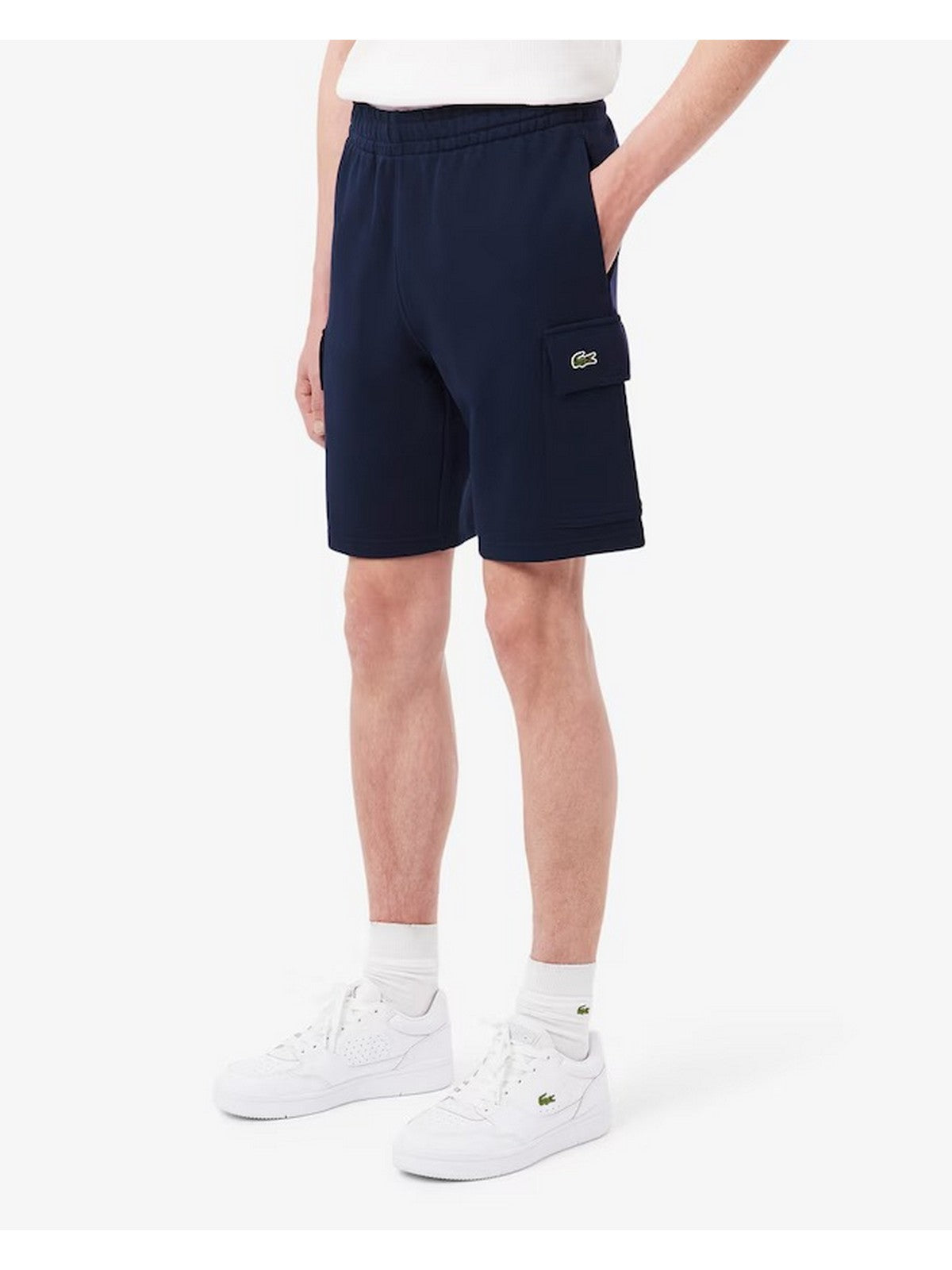 LACOSTE Bermuda Uomo GH9743 166 Blu gioboutiqueweb