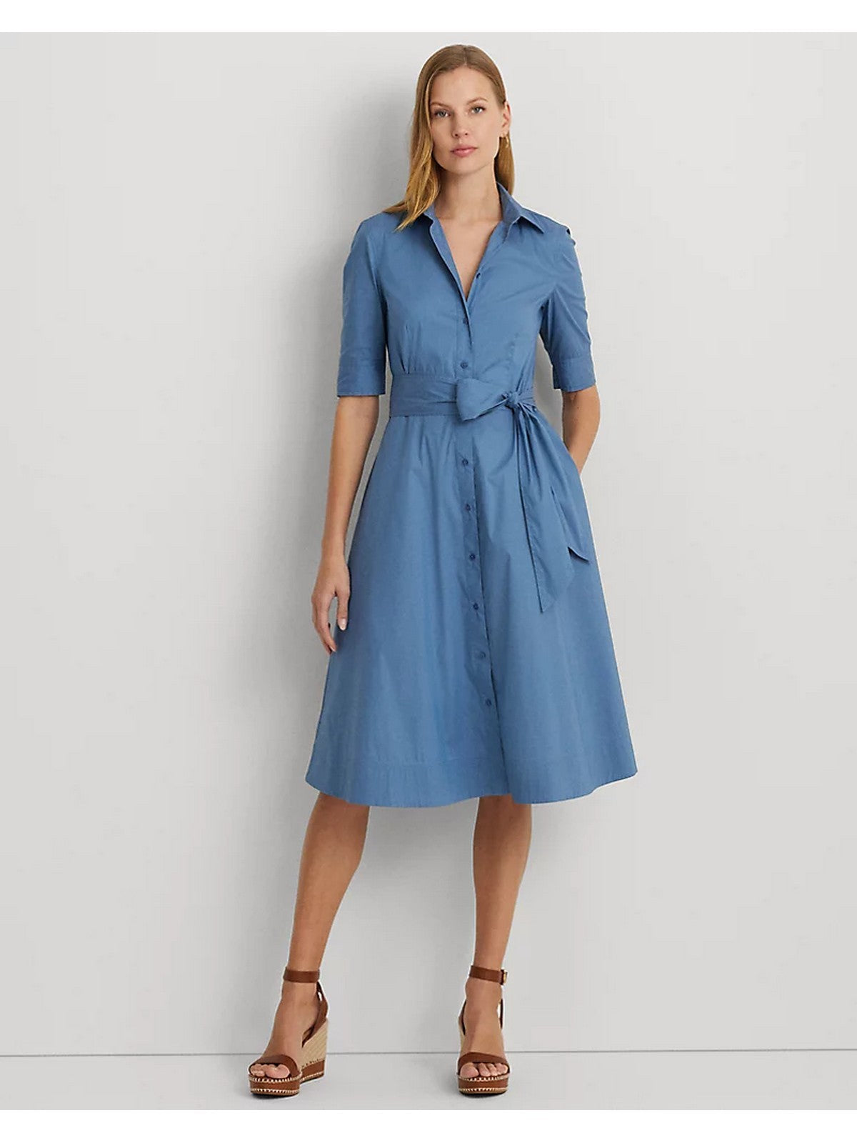 Lauren Ralph Lauren Frauenkleider 200748950 009 Blau