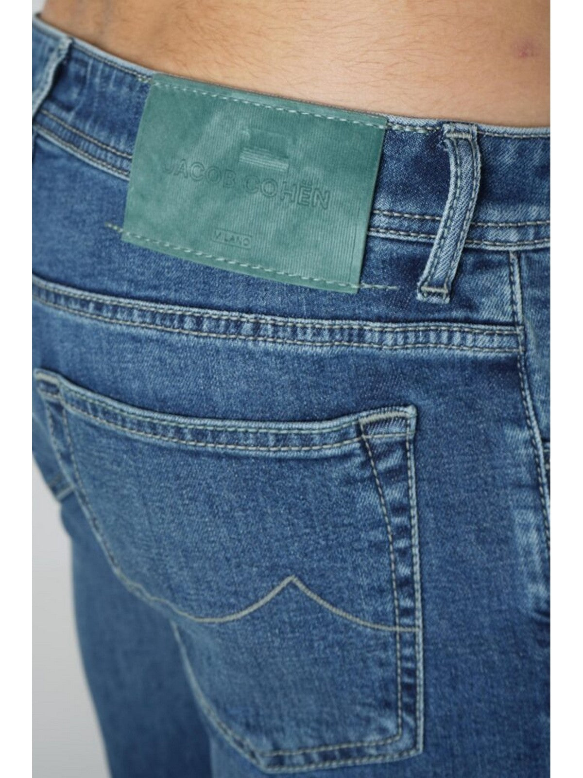 JACOB COHEN Jeans Uomo NICK JUM_QE007 065 S4213 V1 200D MEDIUM BLUE