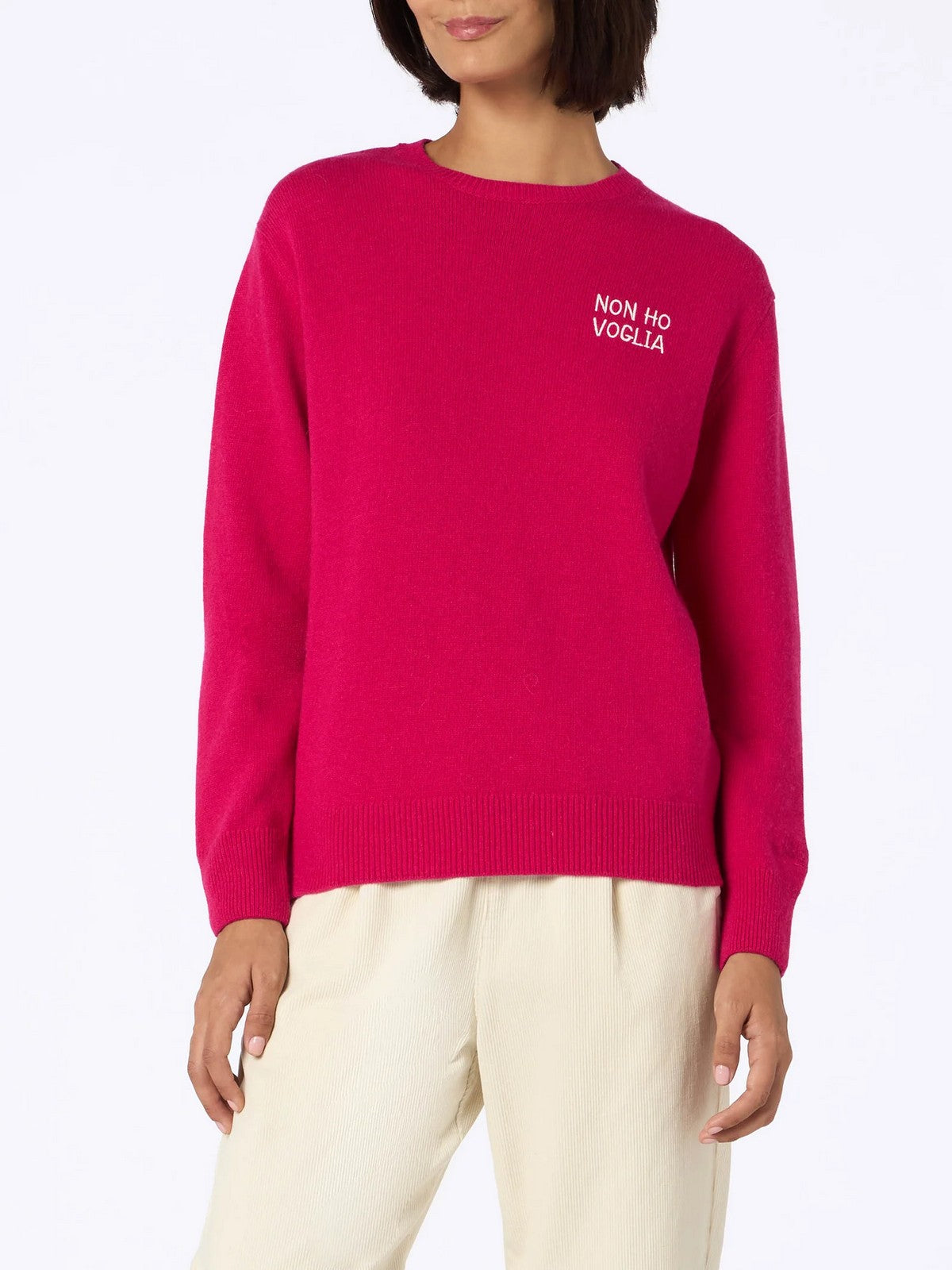 Mc2 Saint Barth Sweater Woman New Queen New Queen 04256g Rosa