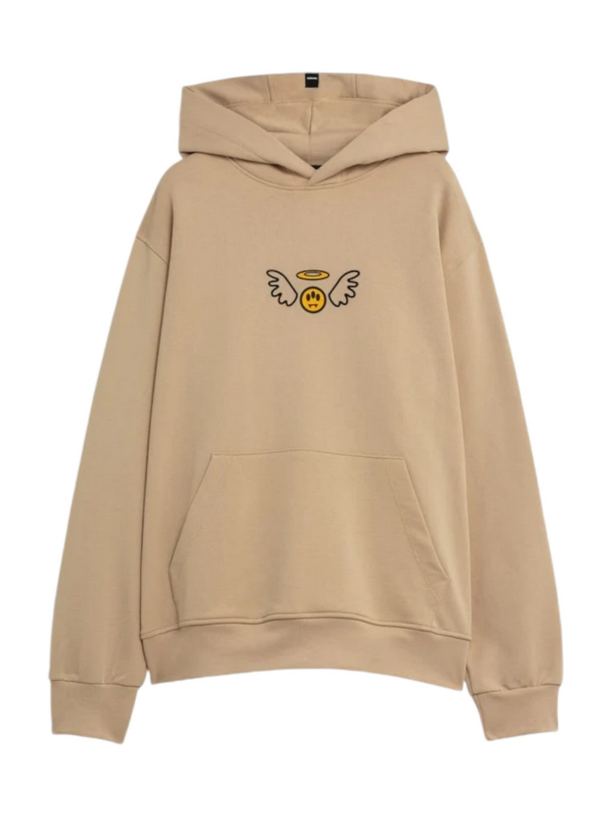 BARROW Felpa Uomo HOODIE UNISEX F4BWUAHS087 092 Beige gioboutiqueweb