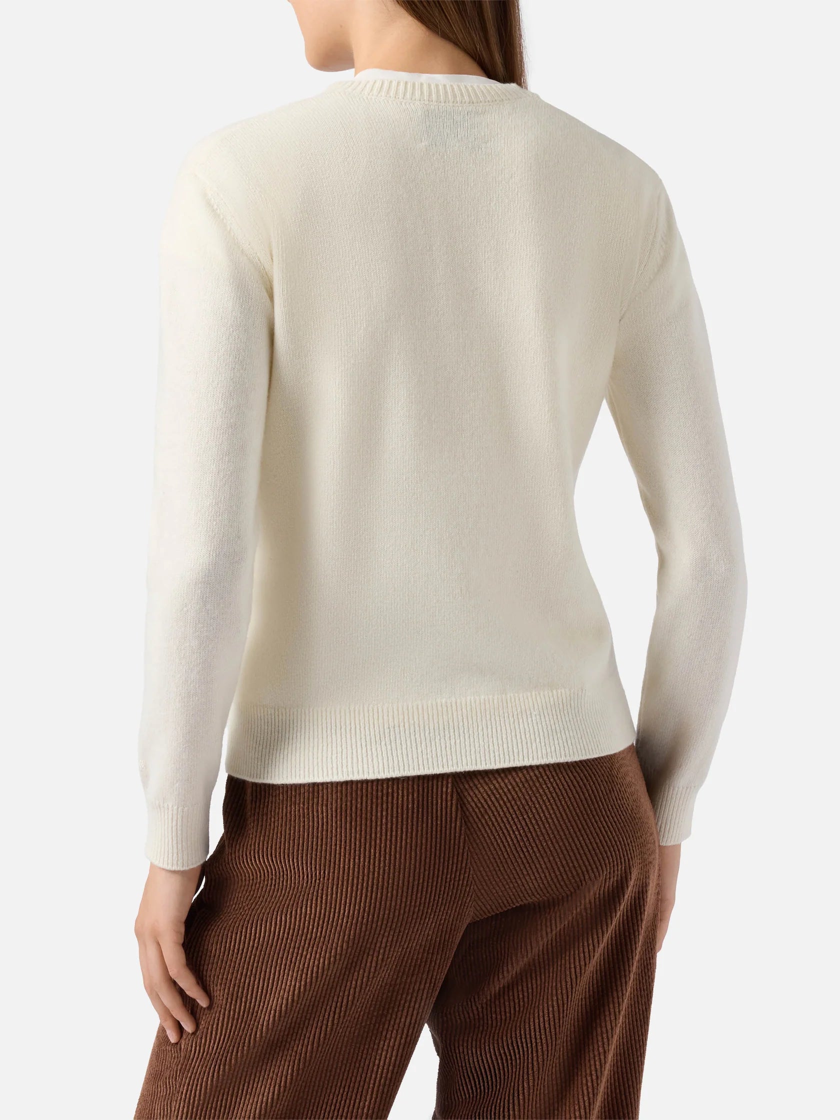 MC2 SAINT BARTH Maglione Donna NEW QUEEN 03953I FAVOLOSA 10OR EMB