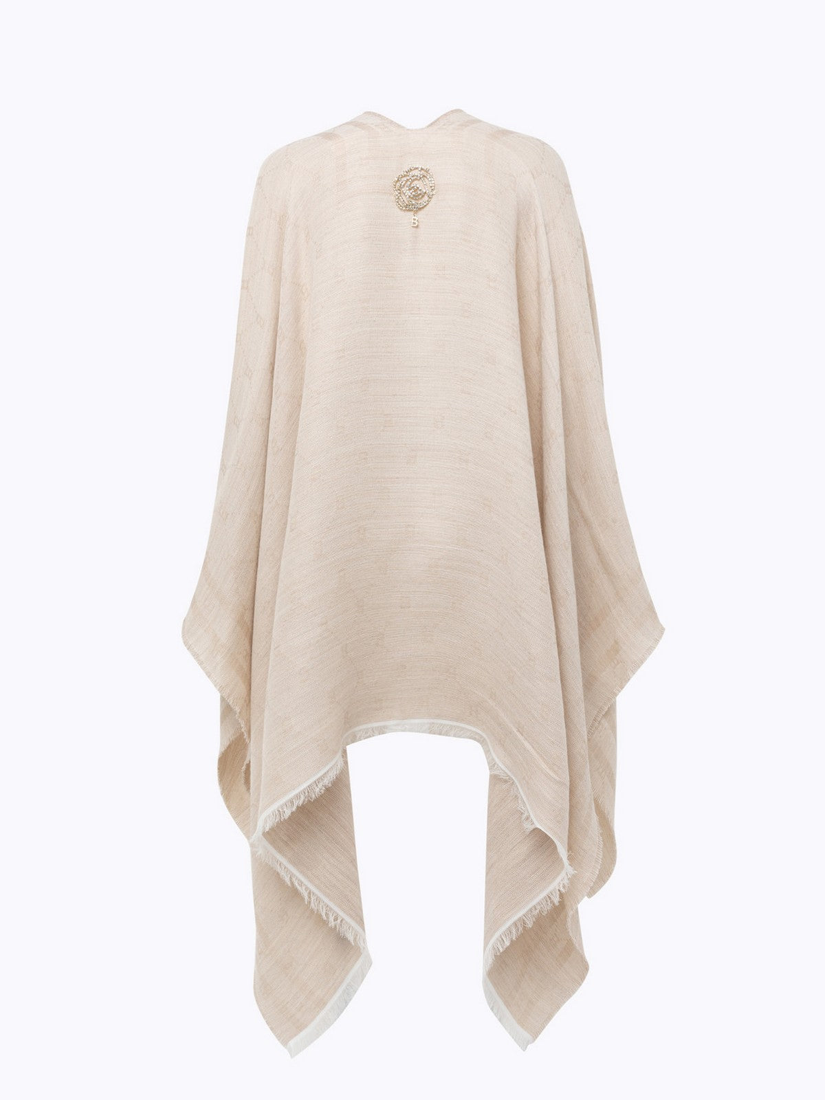 BLUGIRL Poncho Donna PA5010T0300 30907 Beige gioboutiqueweb
