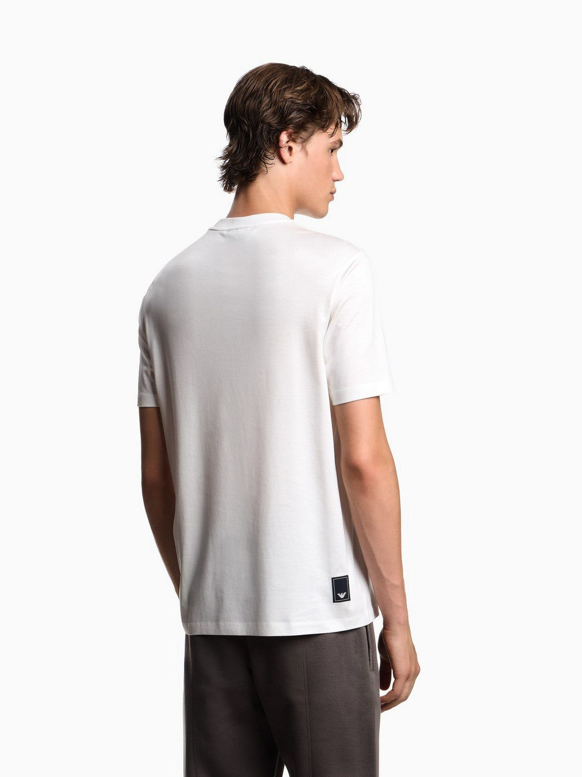 EMPORIO ARMANI Camiseta de hombre EM003137 AF10761 U0003 Blanco nieve