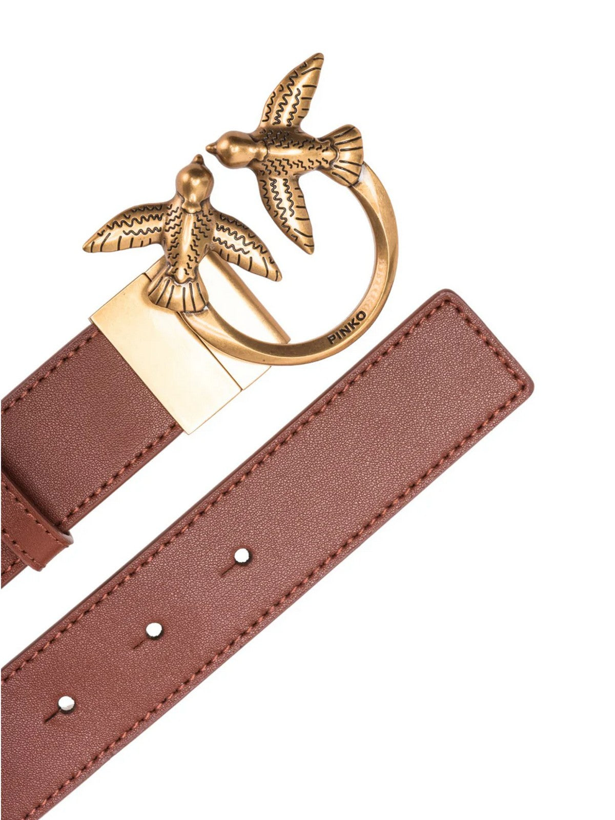 Pinko Woman Belt Love Berry H3 Belt Vit.seta MO 100125-A1Z6 LZ9Q Black