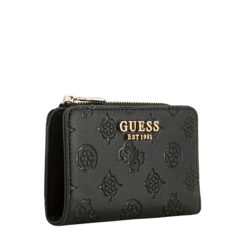 GUESS Portafoglio Donna PHOEBE SLG ZIP ARND CARD CASE SWPD96 65156 BLO BLACK LOGO