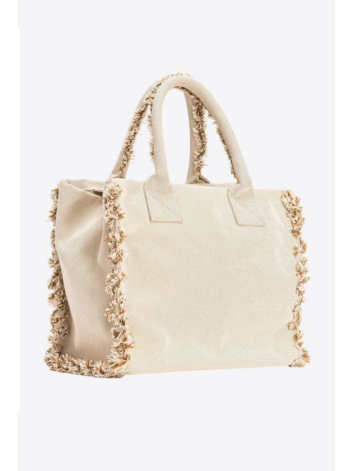 PINKO Borsa Donna Beach shopping 100782-A1X1 7UHQ Beige gioboutiqueweb