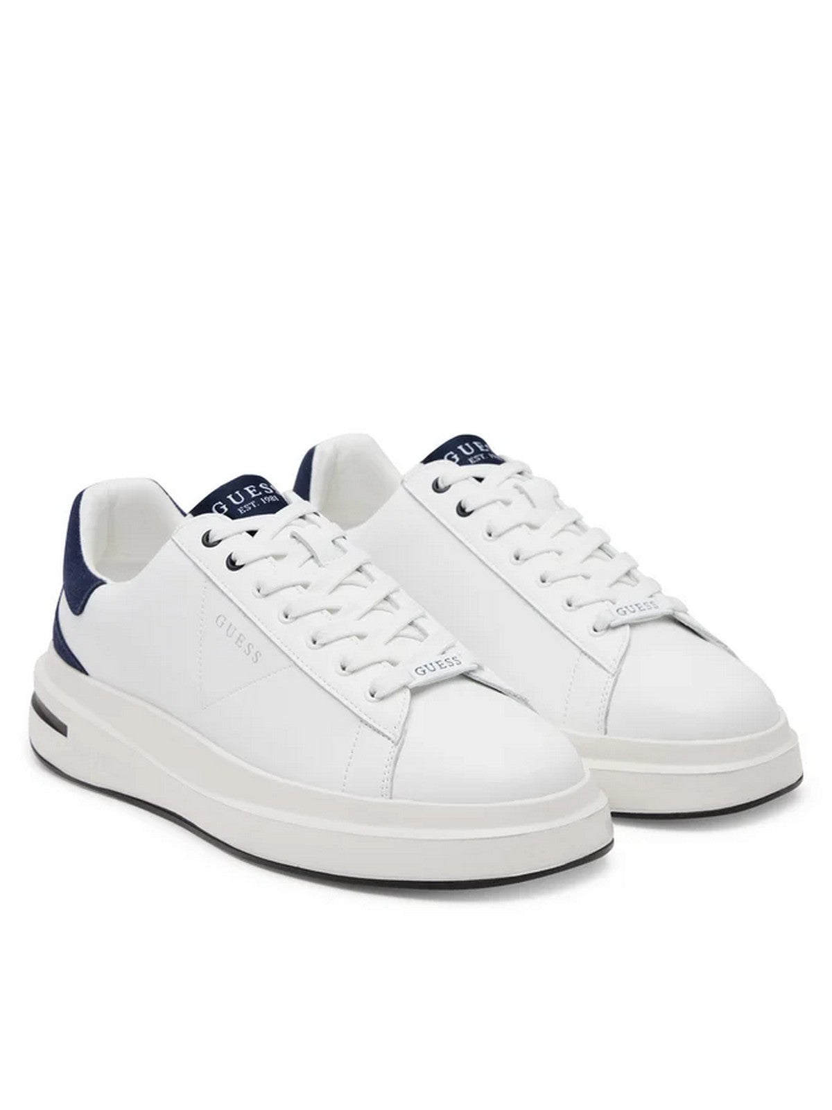 GUESS Sneaker Donna ELBA FMTLBA LEL12 WHIBL WHITE BLUE