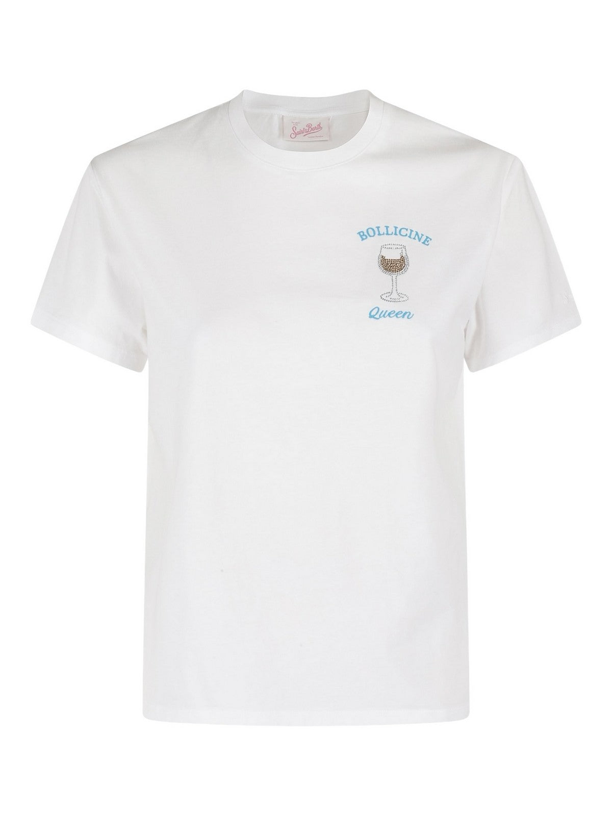 MC2 SAINT BARTH T-shirt Donna EMILIE 03390H Bianco gioboutiqueweb