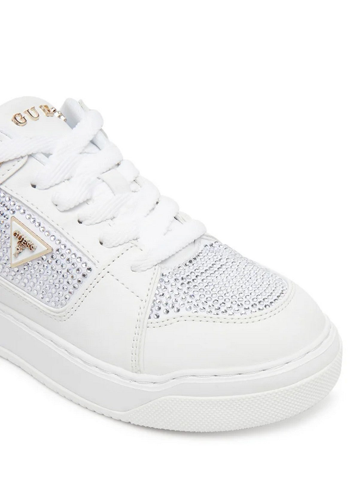 GUESS Sneaker Donna DELOVE2 FLTDL2 LEA12 WHITE WHITE