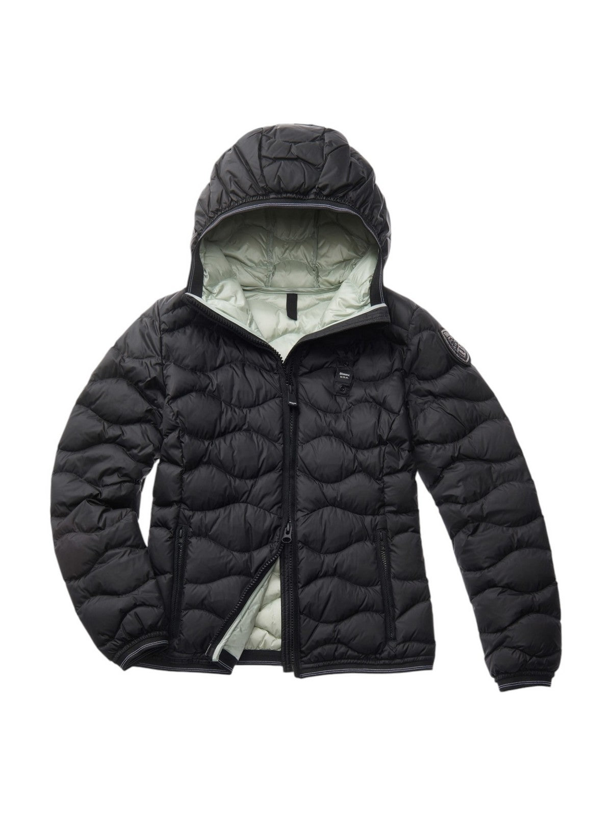 BLAUER Piumino Donna CAMELIA 24WBLDC03047 006047 999CB Nero gioboutiqueweb