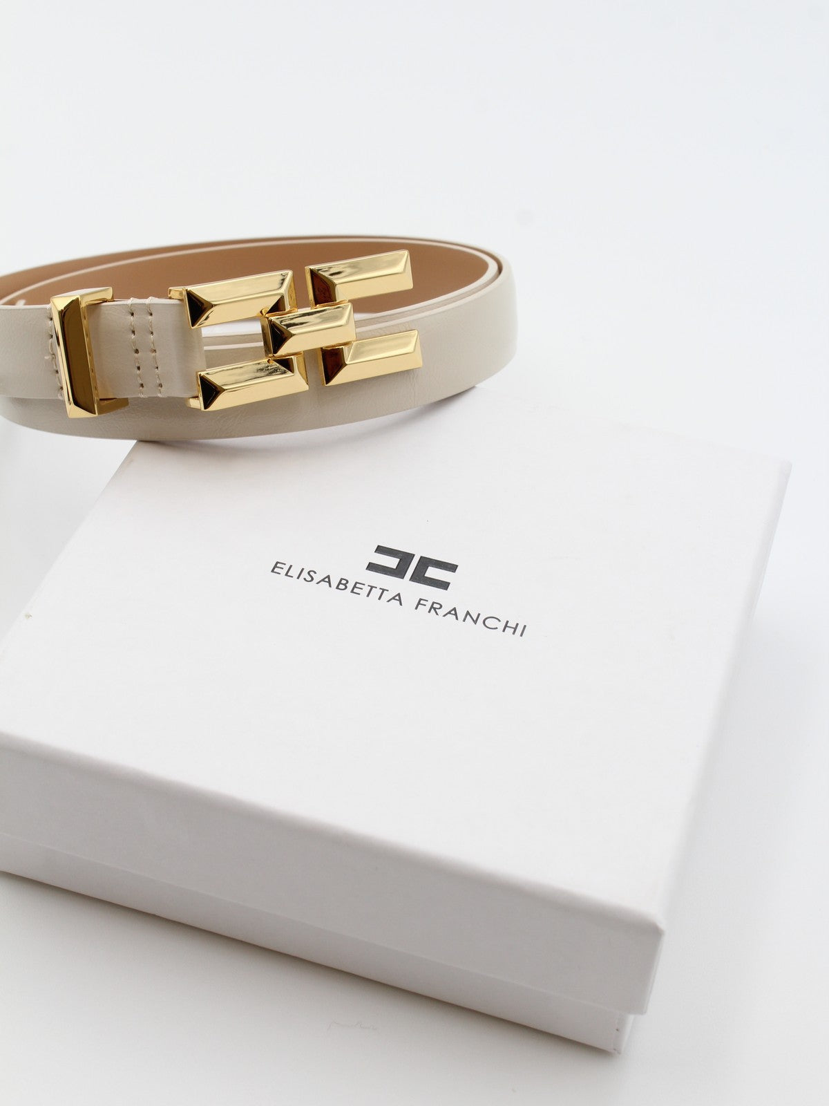 ELISABETTA FRANCHI Cintura Donna CT35S52E2-193 Beige gioboutiqueweb