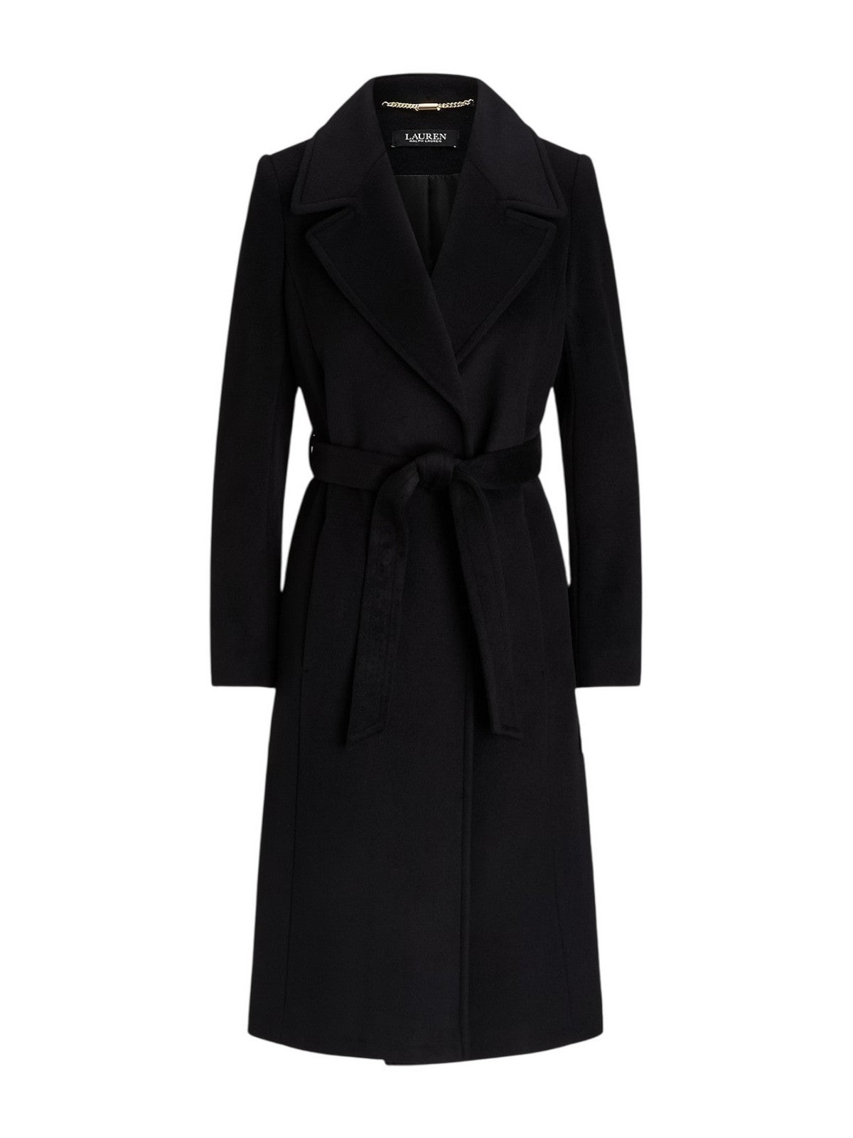 LAUREN RALPH LAUREN Cappotto Donna "WOOL WRP 42""-LINED-COAT" 297962169 001 BLACK