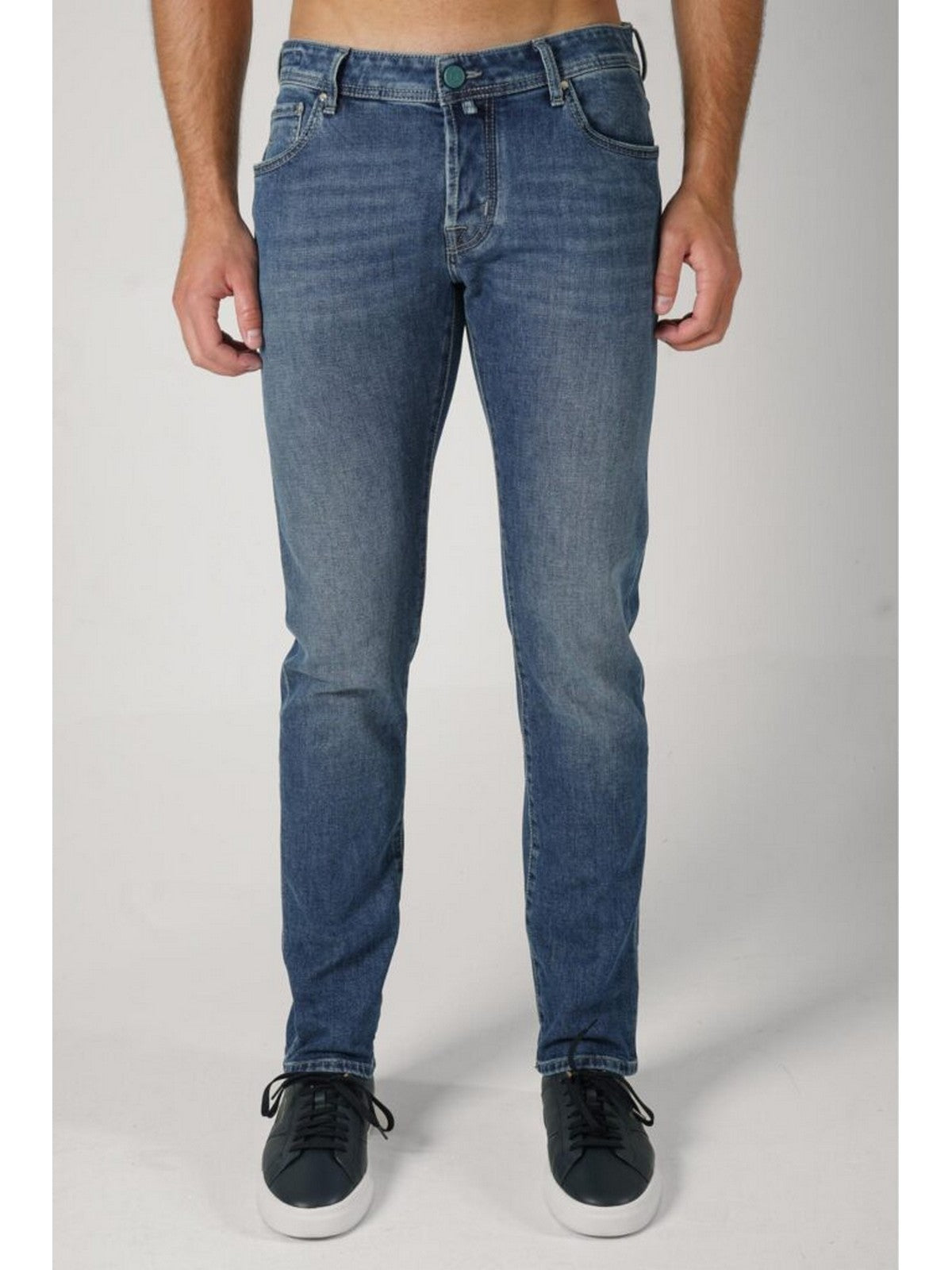 JACOB COHEN Jeans Uomo NICK JUM_QE007 065 S4213 V1 200D MEDIUM BLUE