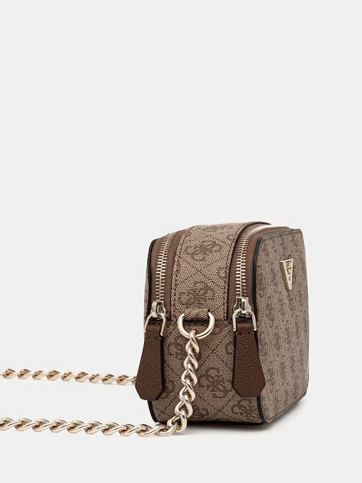 GUESS Borsa Donna NOELLE II CROSSBODY CAMERA HWBG96 72140 LGW LATTE LOGO/BROWN