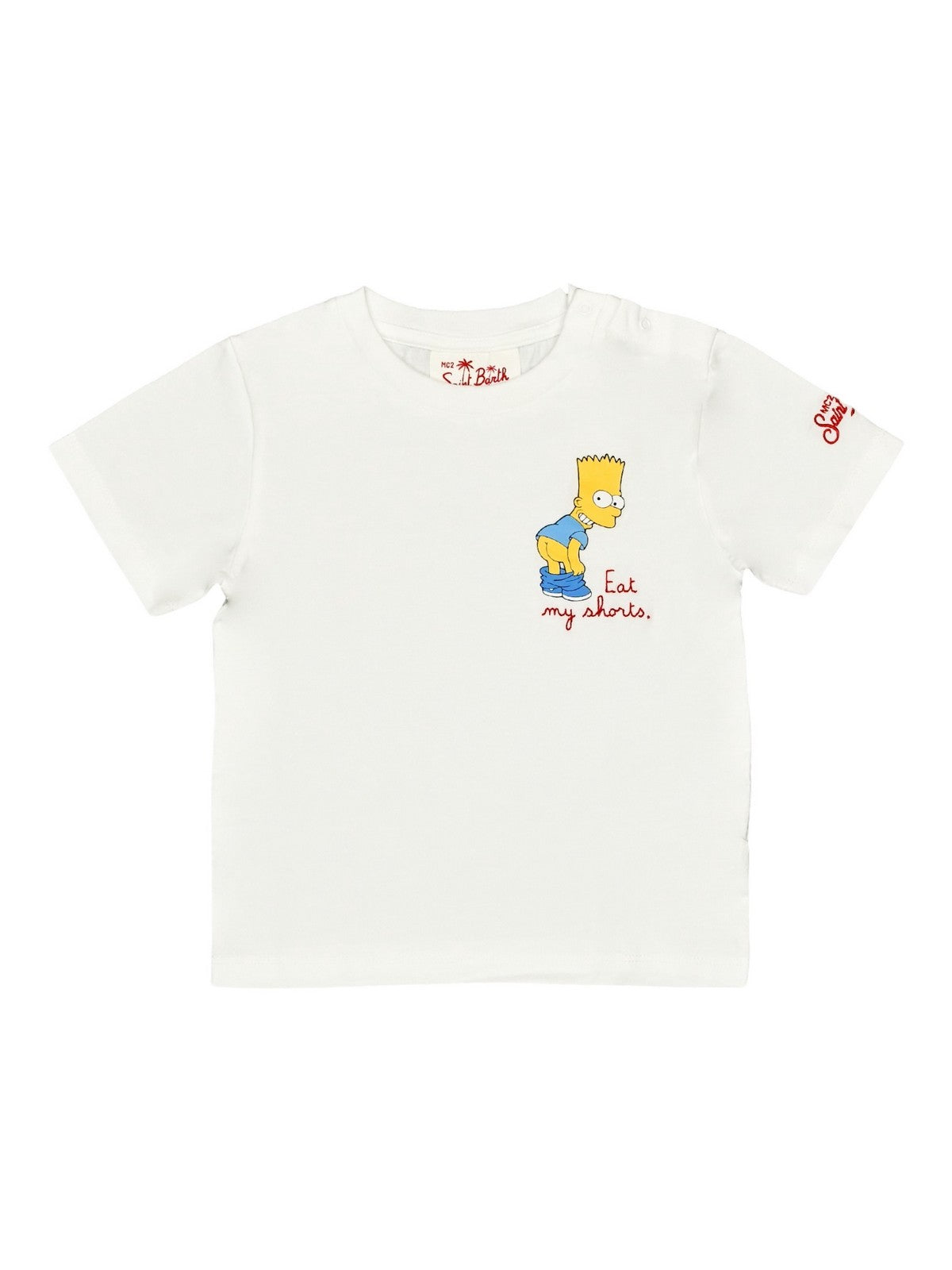MC2 SAINT BARTH T-Shirt e Polo Bambini e ragazzi TSHIRT BOY 00602F Bianco gioboutiqueweb