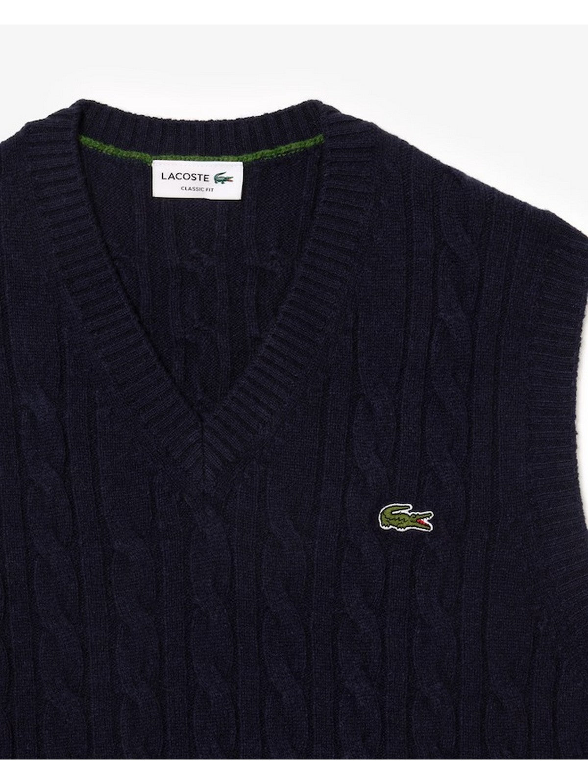 LACOSTE Gilet Uomo AH3132 166 Blu gioboutiqueweb