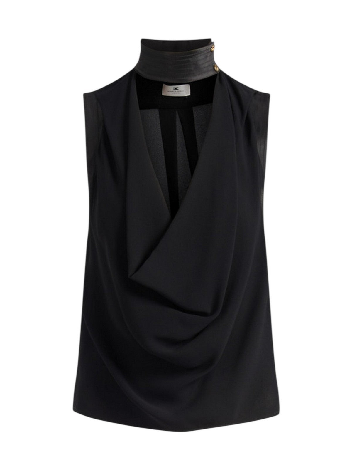 ELISABETTA FRANCHI Top Donna CA13461E2 110 Nero