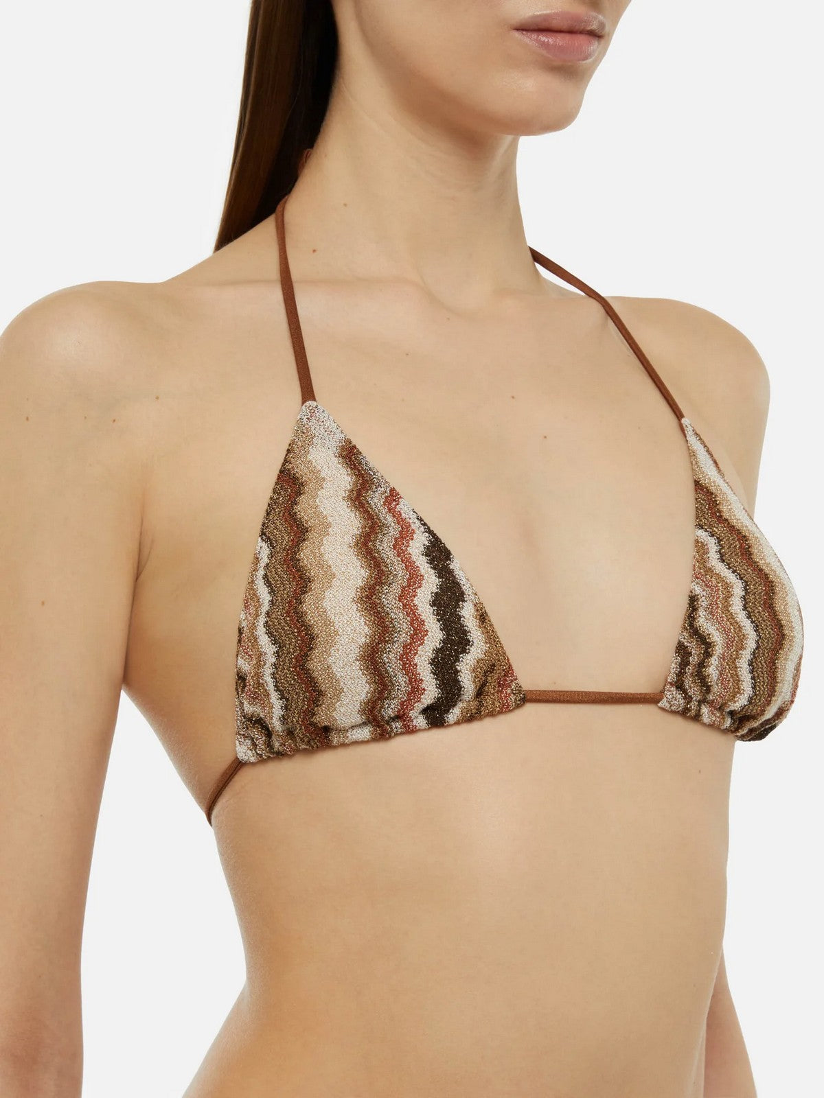 MC2 SAINT BARTH Costume da bagno Donna LEAH 01060H RACHEL CHEVRON 18 gioboutiqueweb
