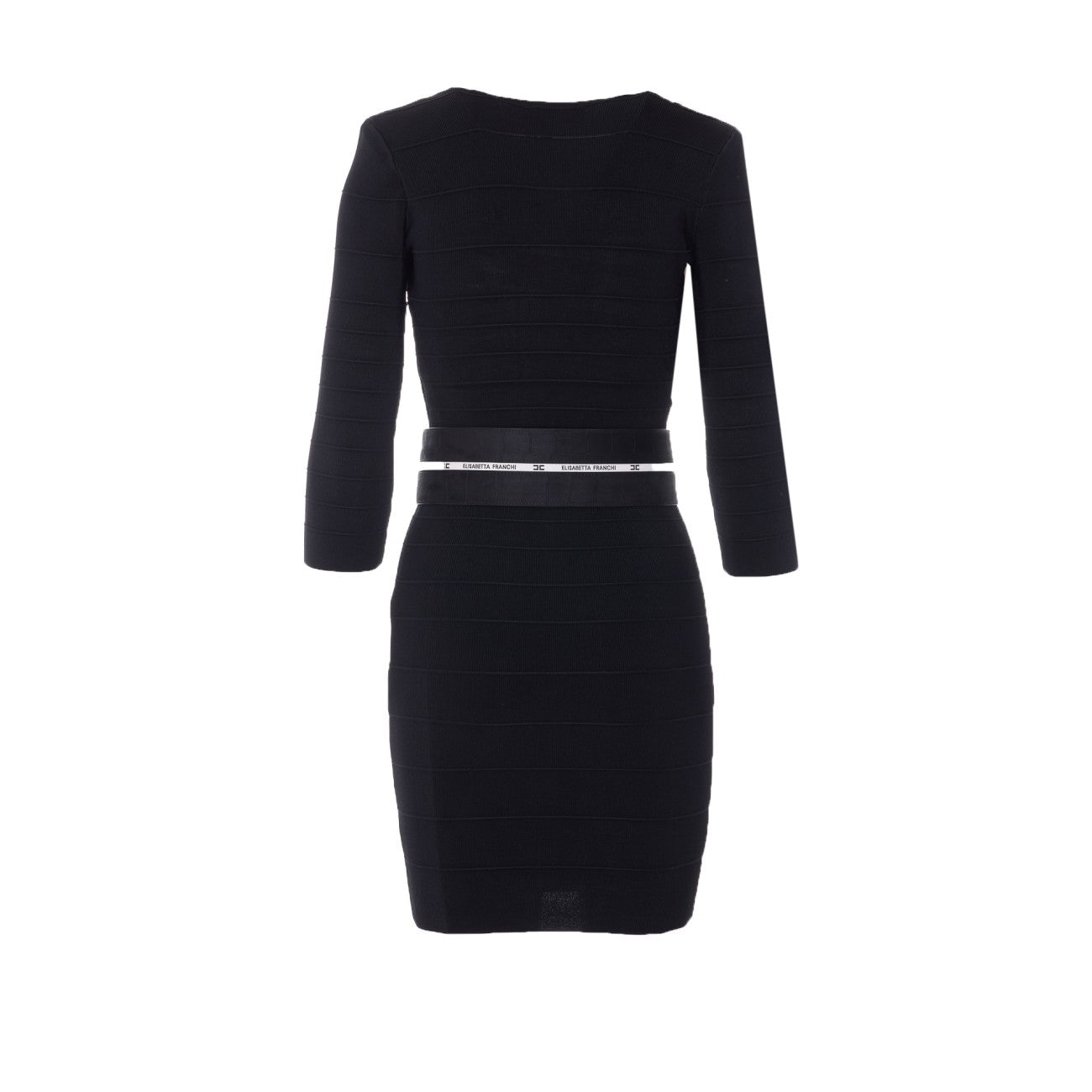 ELISABETTA FRANCHI Abito Donna AM01S61E2 685 NERO/BURRO