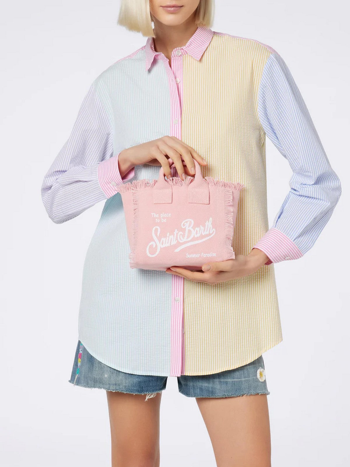 Mc2 Saint Barth Bag woman Vanity Mini 00267f Rosa