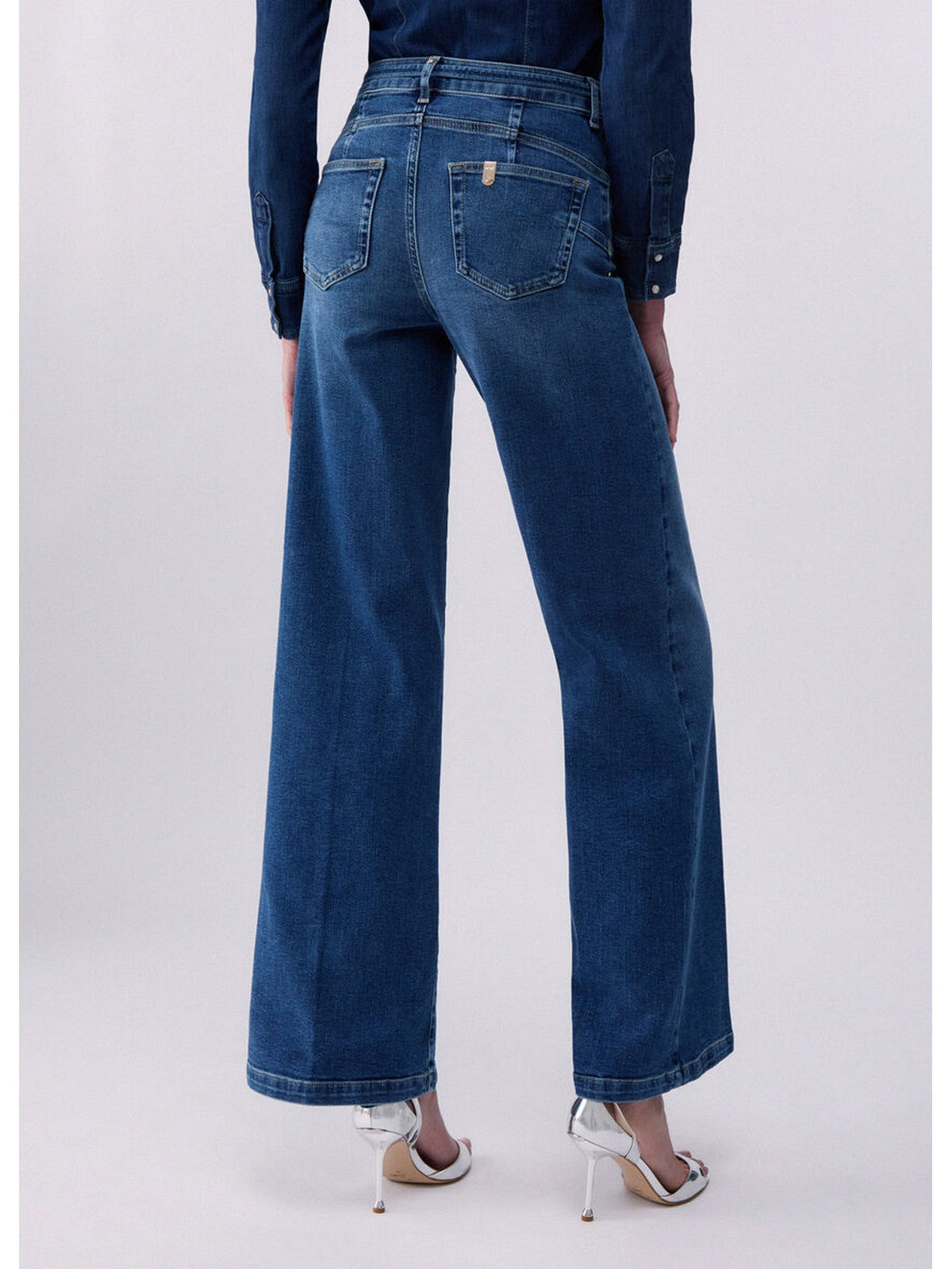 LIU JO BLUE DENIM Jeans Donna UA6160D0264 78899 Den.Blue bubble wash