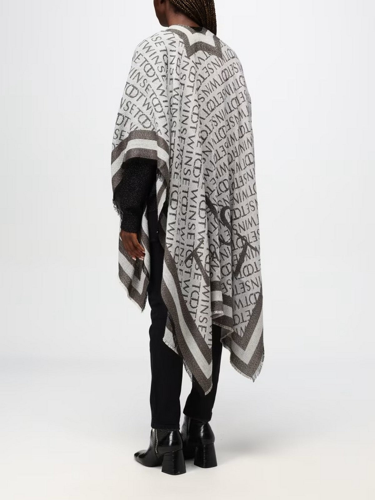 TWINSET Mantella Donna 242TO504A 12003 Beige gioboutiqueweb