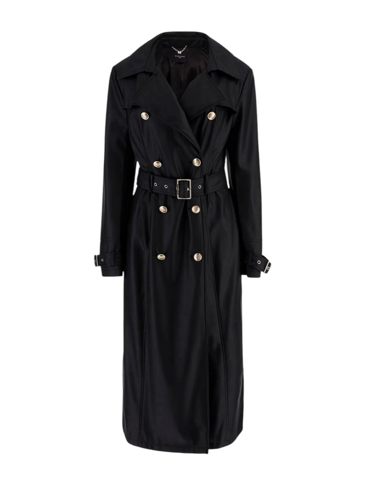MARCIANO Trench Donna CAMILLE TRENCH 5RGL05 7114A JBLK Nero gioboutiqueweb