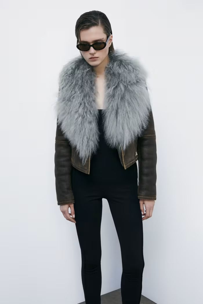 PATRIZIA PEPE Giubbino Donna 8O0205 L161 B851 BROWN