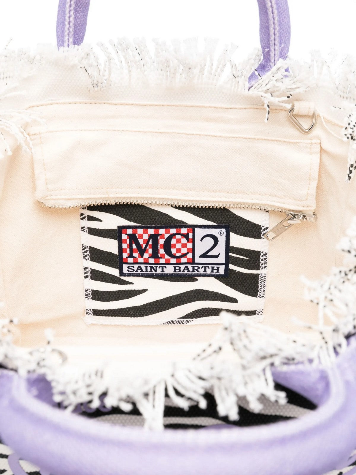 MC2 SAINT BARTH Borsa Donna COLETTE 01546H ZEBRA COLOR 0124 gioboutiqueweb