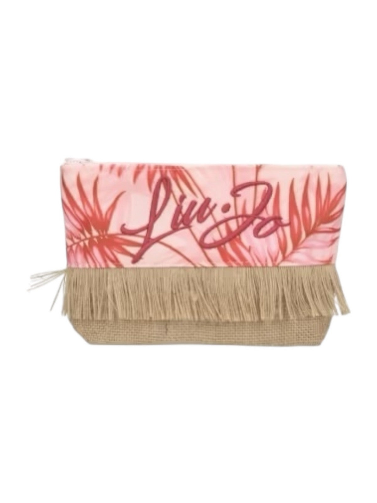 LIU JO BEACHWEAR Pochette Donna VA5215T7114 M9150 St.pink palm gioboutiqueweb